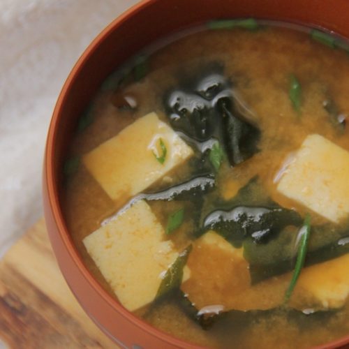 pumpkin miso soup